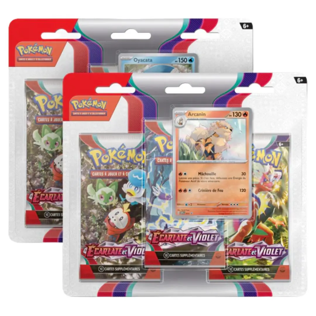 Tripack Écarlate et Violet