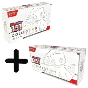 Coffret Ultra Premium Mew - Pokémon 151 + Acrylic Case Phoenix Shield