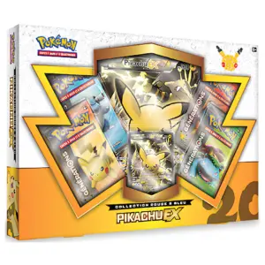 Coffret Collection Rouge & Bleu Pikachu Générations