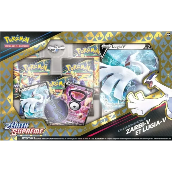 Coffret Zarbi V et Lugia V
