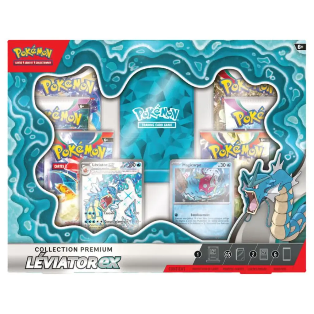 Coffret Premium Léviator Ex - Pokémon
