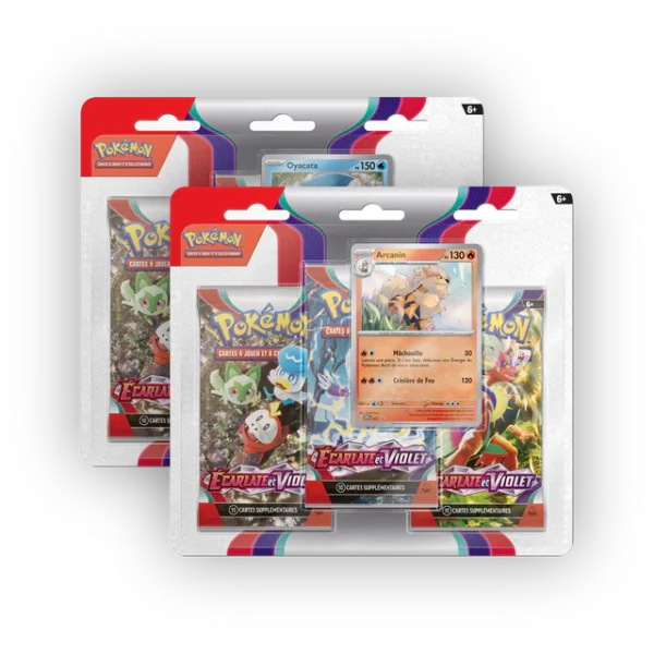 Tripack Écarlate et Violet - Pokémon