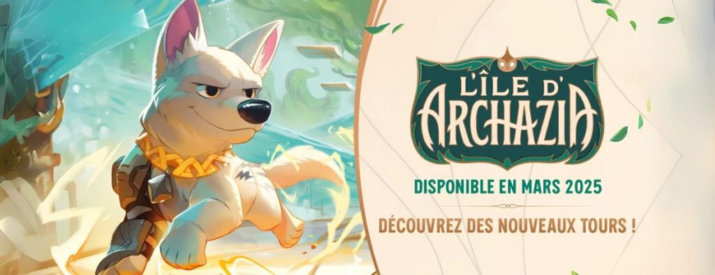 Bannière Précommande Chapitre 7 Lorcana L'Ile d'Archazia