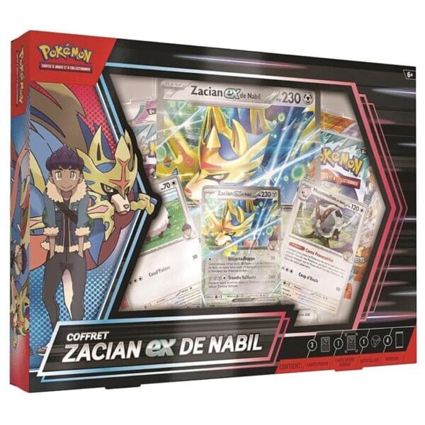 Coffret Zacian EX de Nabil