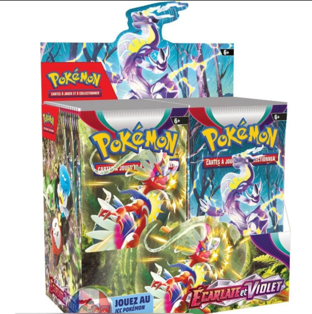 Display Pokémon Écarlate et Violet