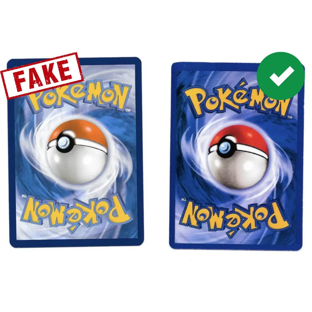 dos fausse carte pokémon