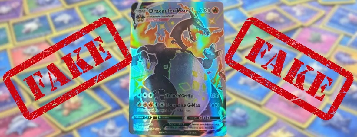 fausse carte pokémon
