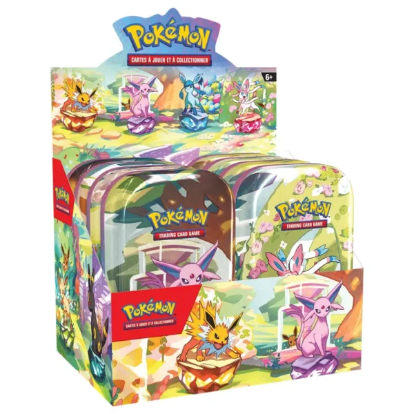 Display de Mini Tins Évolutions Prismatiques
