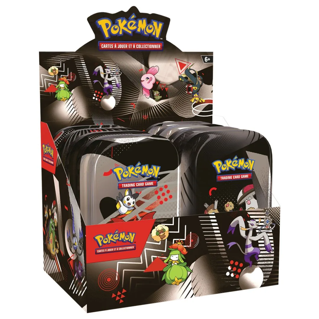 Display Mini Tins Foudre Noire & Flamme Blanche