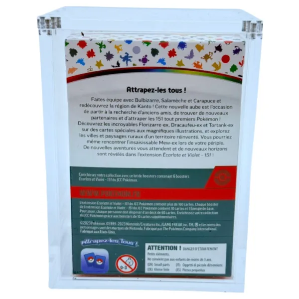 Protection Acrylique Bundle Pokémon 3