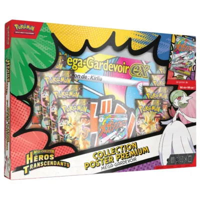 Coffret Collection Poster Premium Méga-Gardevoir Héros Transcendants