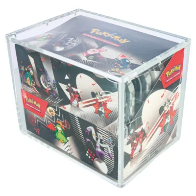 Acrylic Case 8 Mini Tin Display