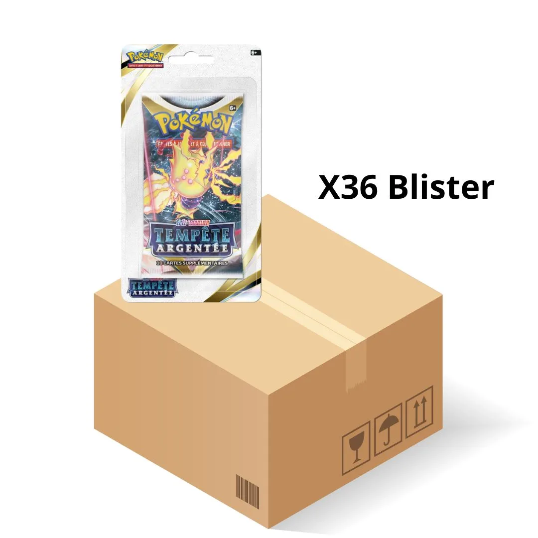 Carton Blister Tempête Argentée