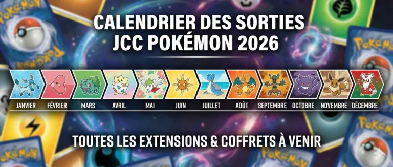 calendrier sortie JCC Pokémon 2026