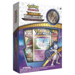 Coffret pin's Légendes Brillantes Mewtwo