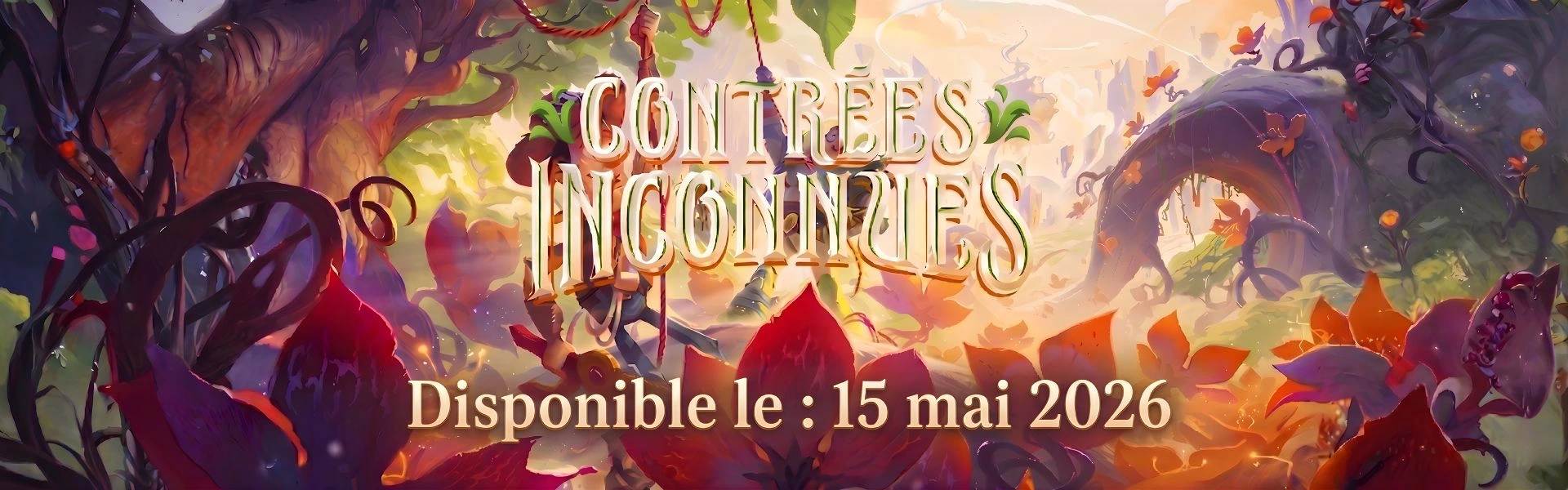 Bannière Précommandes Chapitre 12 Lorcana Contrées Inconnues