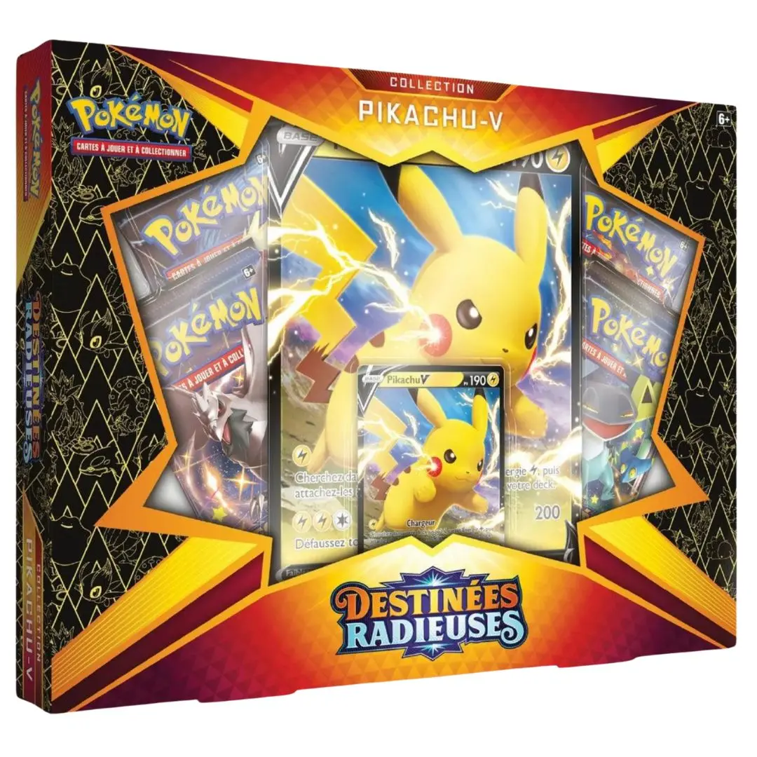 Coffret Pikachu V Destinées Radieuses