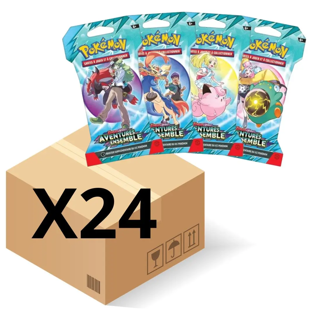 Carton Booster Blister Aventures Ensemble