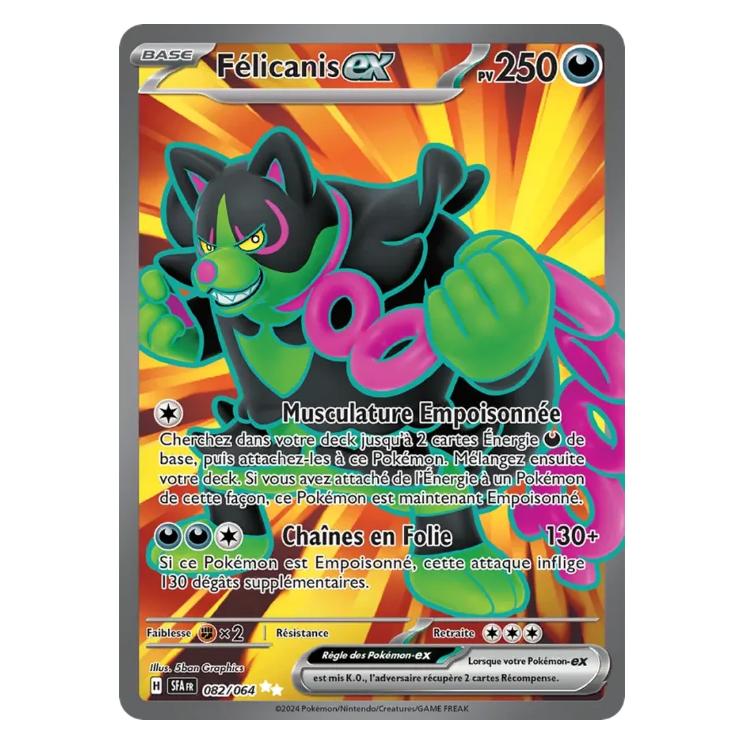 Félicanis-ex 082/64 - Pokémon (Fable Nébuleuse)