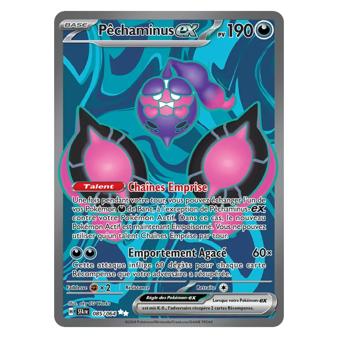 Pêchaminus-ex 085/64 - Pokémon (Fable Nébuleuse)