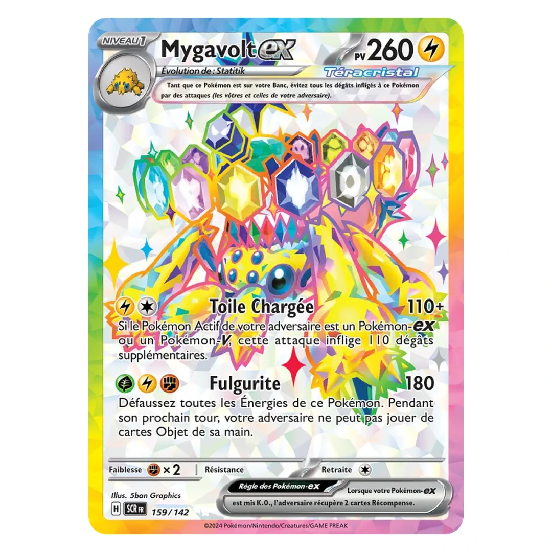 Mygavolt-ex 159/142 - Pokémon (Couronne Stellaire)