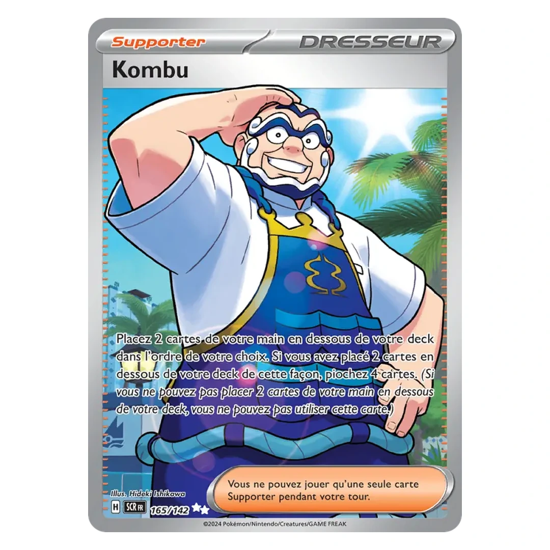 Kombu 165/142 - Pokémon (Couronne Stellaire)