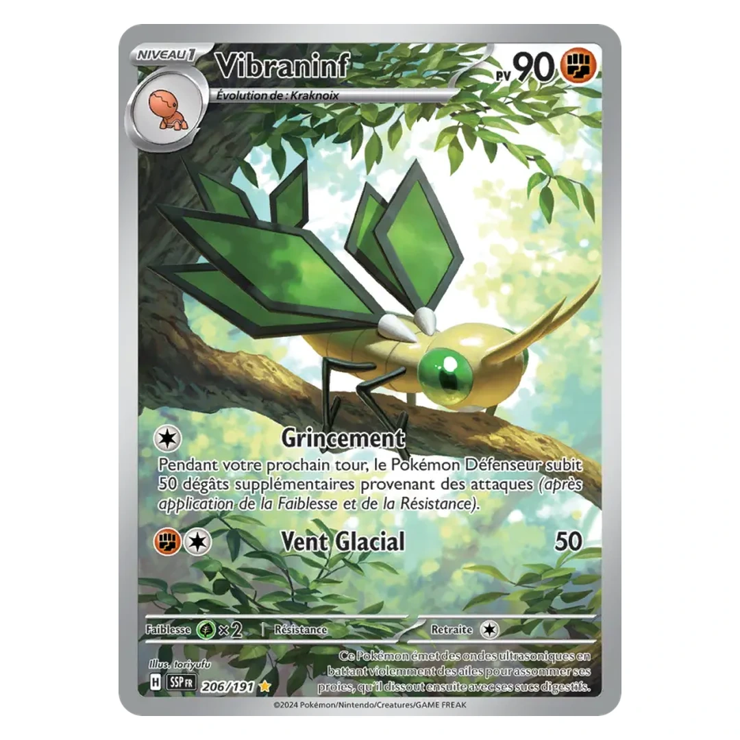 Vibraninf 206/191 - Pokémon (Étincelles Déferlantes)