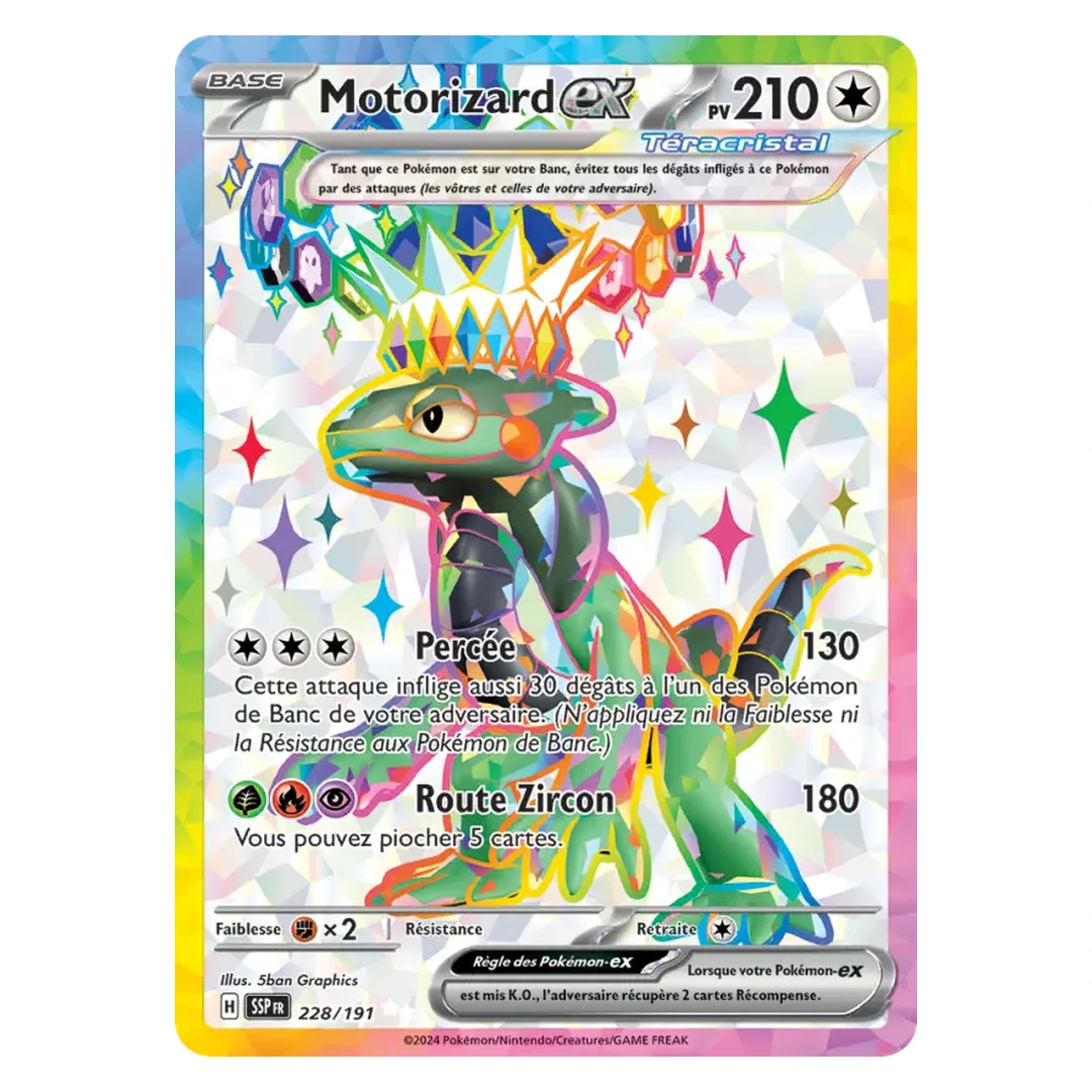 Motorizard-ex 228/191 - Pokémon (Étincelles Déferlantes)