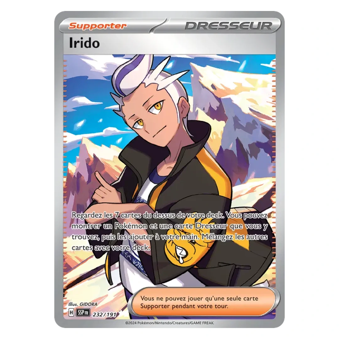 Irido 232/191 - Pokémon (Étincelles Déferlantes)