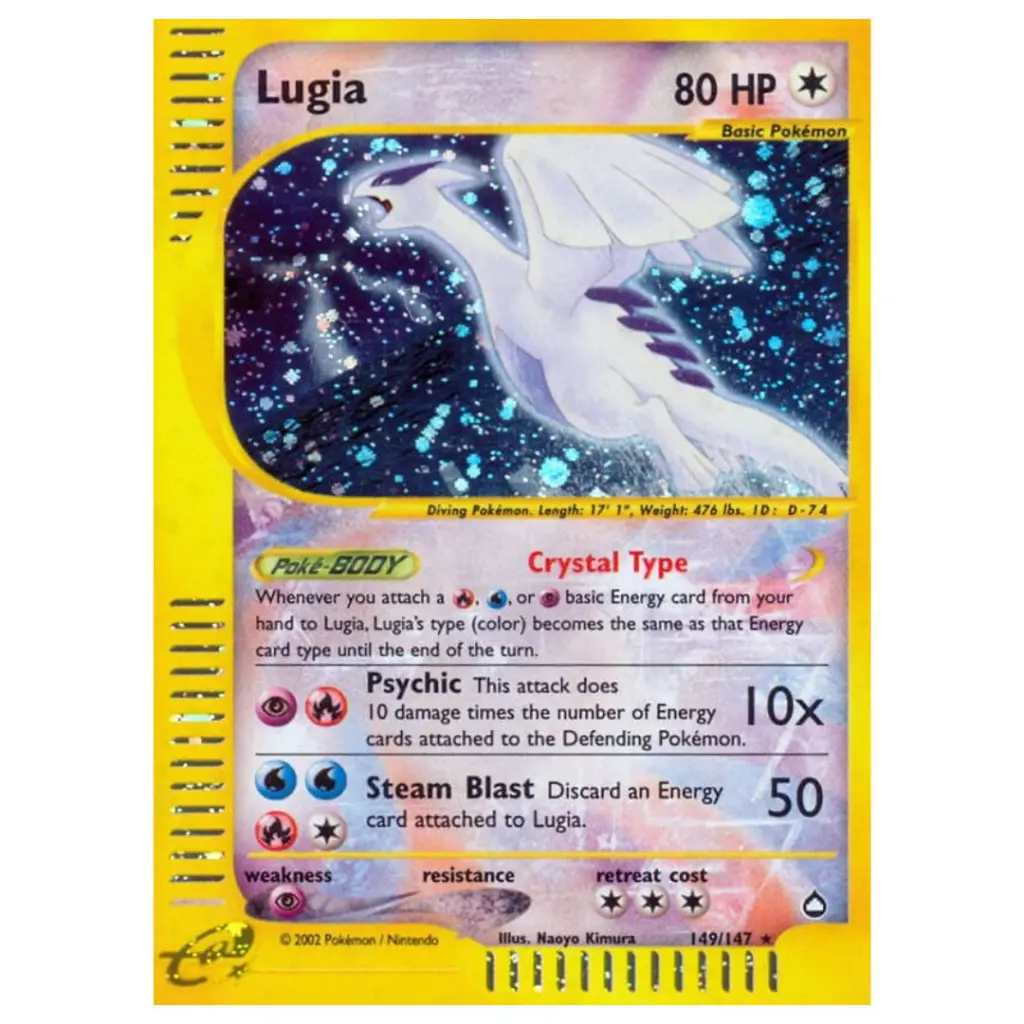 Lugia (Aquapolis) Set 30th Celebration