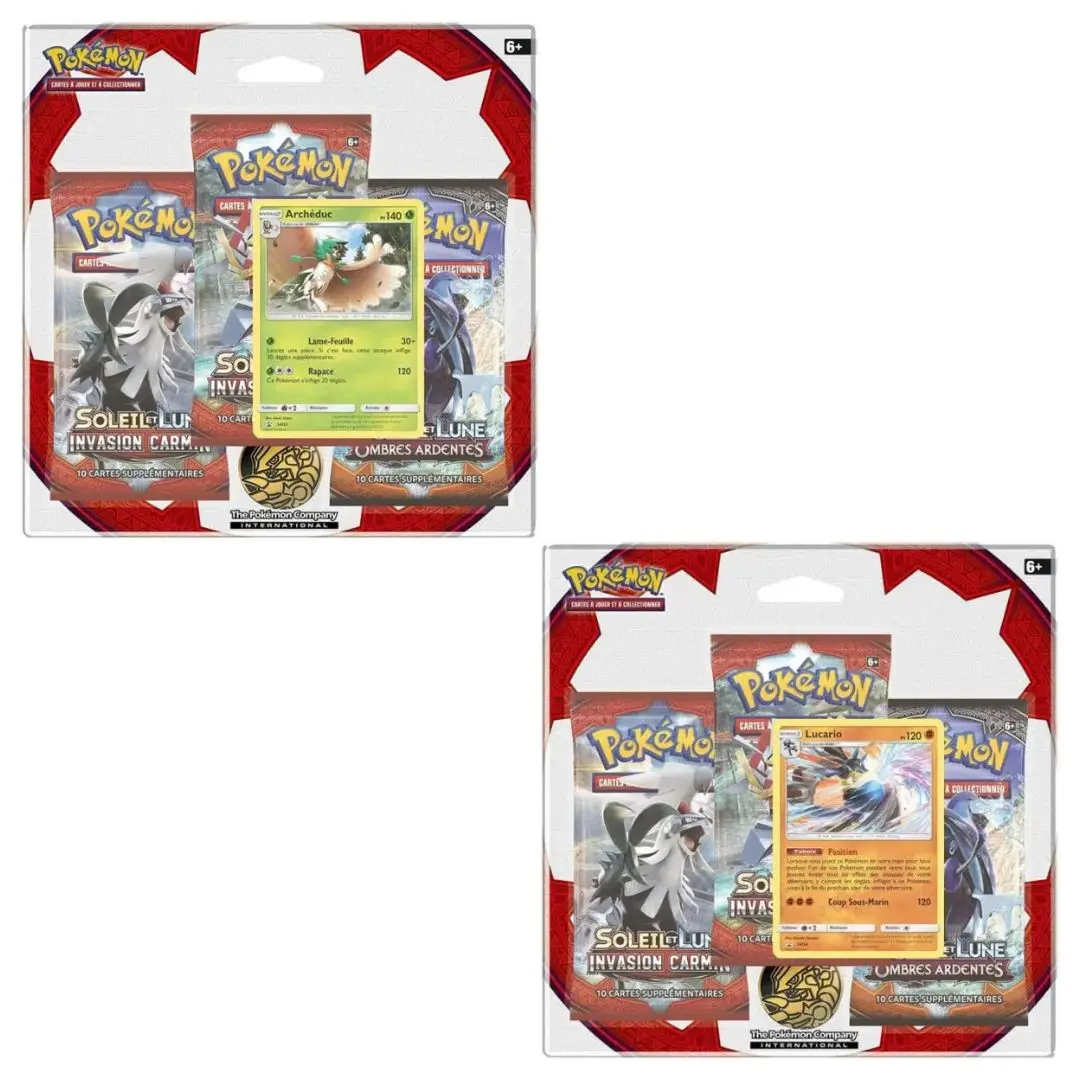 Tripack Invasion Carmin/Ombres Ardentes