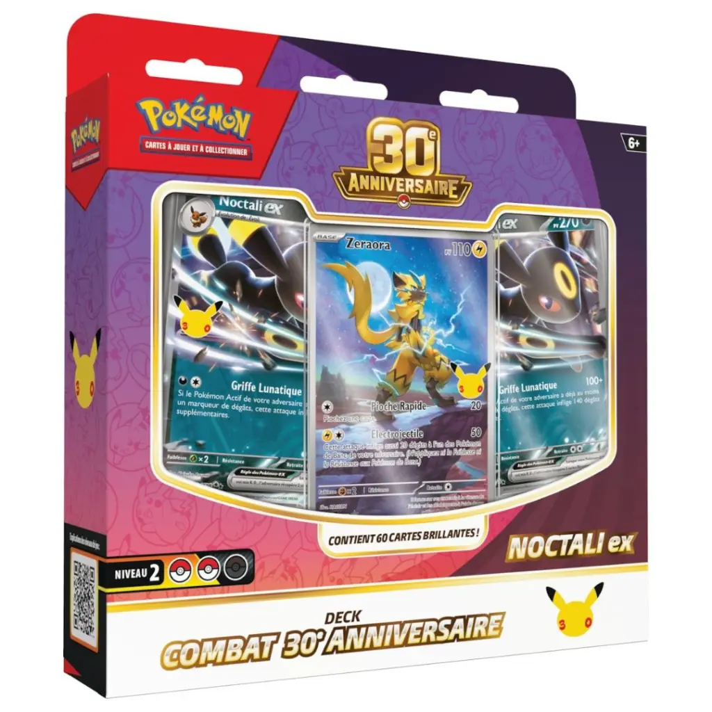 Deck de Combat Zoroark Célébrations 30 Ans