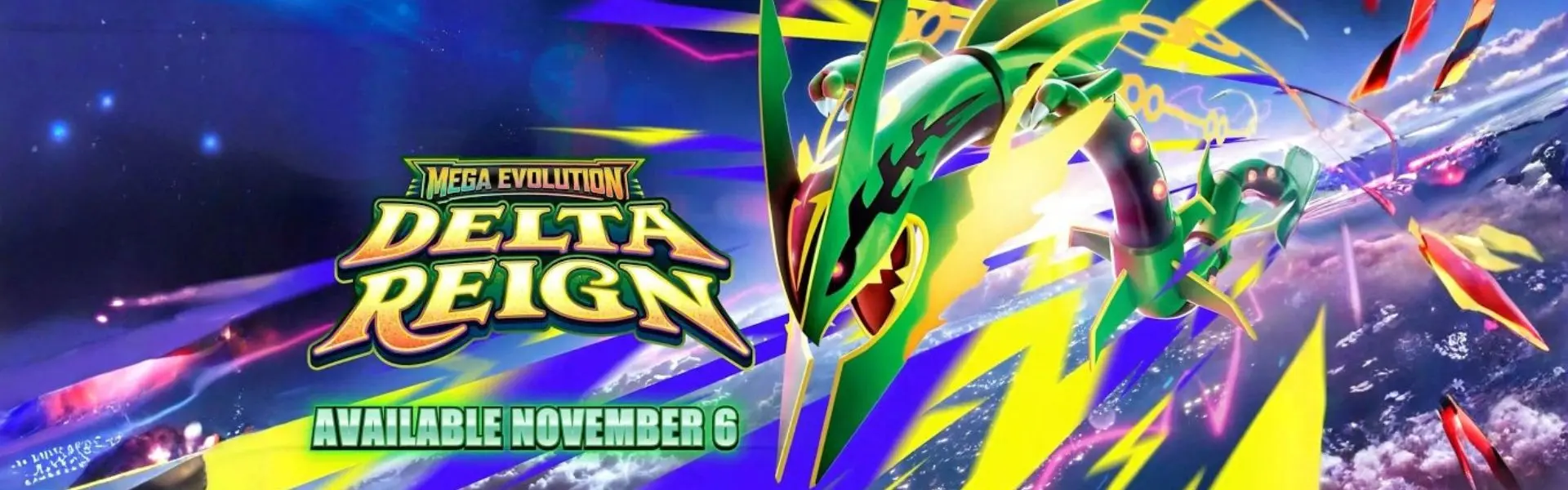 Bannière Série Pokémon Méga-Rayquaza