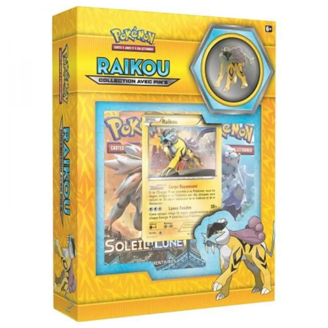 Coffret Raikou Pin's