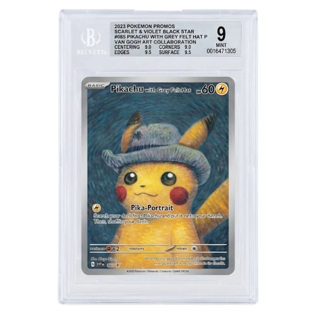 Pikachu Van Gogh SVP 085 - Beckett 9