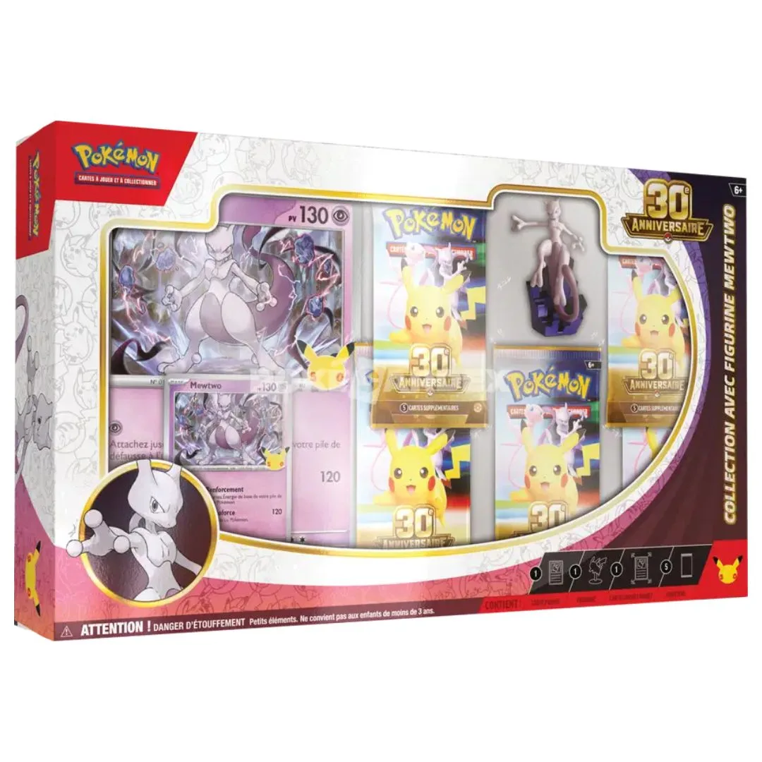 Coffret Figurine Mewtwo 30ᵉ Anniversaire