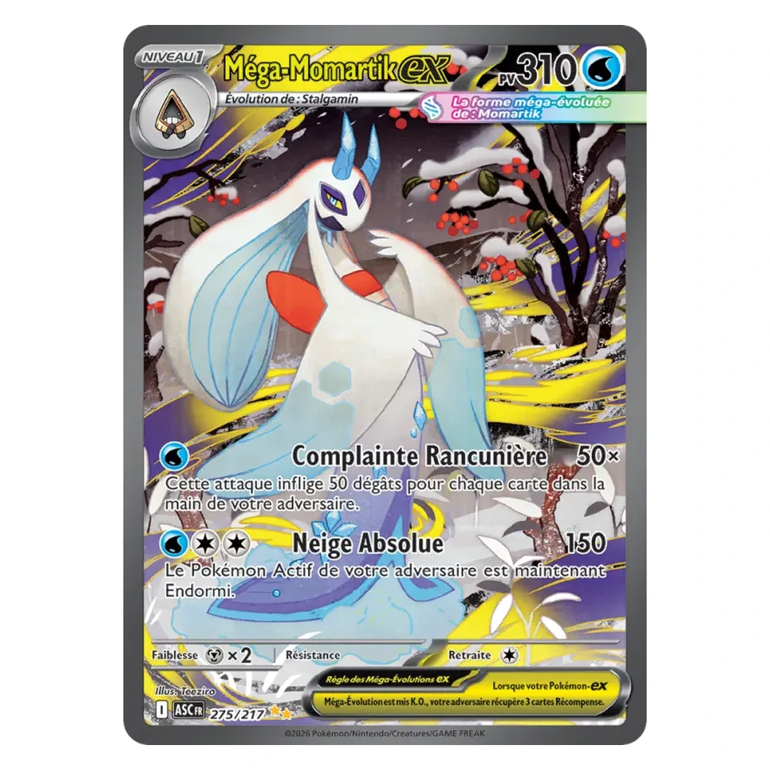 Méga-Momartik-ex 275/217 - Pokémon (Héros Transcendants)