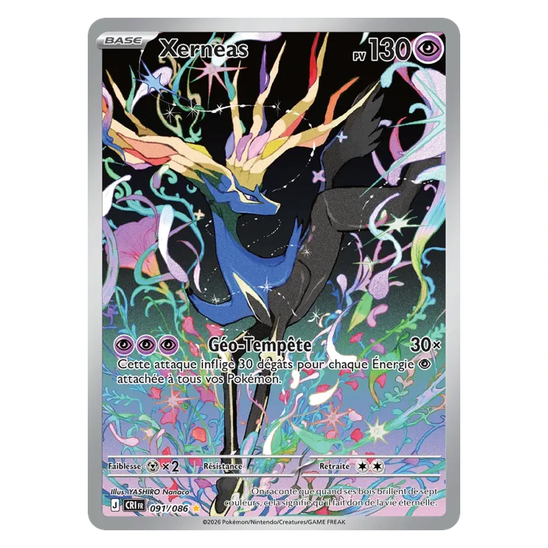 Xerneas 091/86 - Pokémon (Chaos Ascendant)