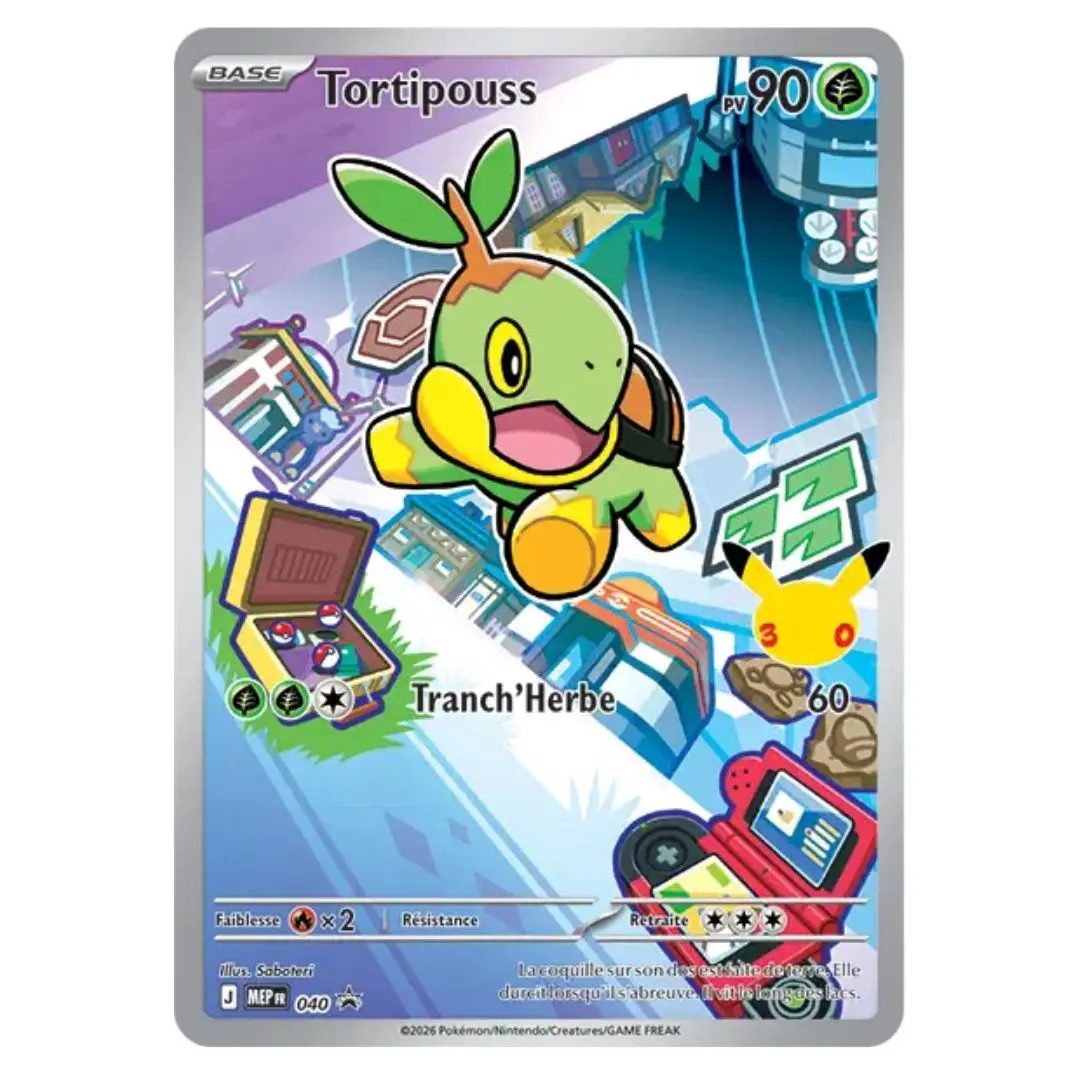 Tortipouss 040/0 - Pokémon (MEP Black Star Promos)