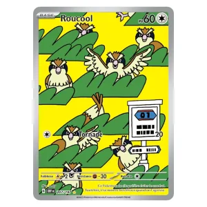 Roucool 207/197 - Pokémon (Flammes Obsidiennes)