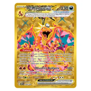 Dracaufeu-ex 228/197 - Pokémon (Flammes Obsidiennes)