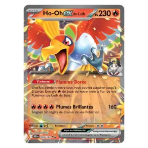 Ho-Oh-ex de Luth 039/182 - Pokémon (Rivalités Destinées)