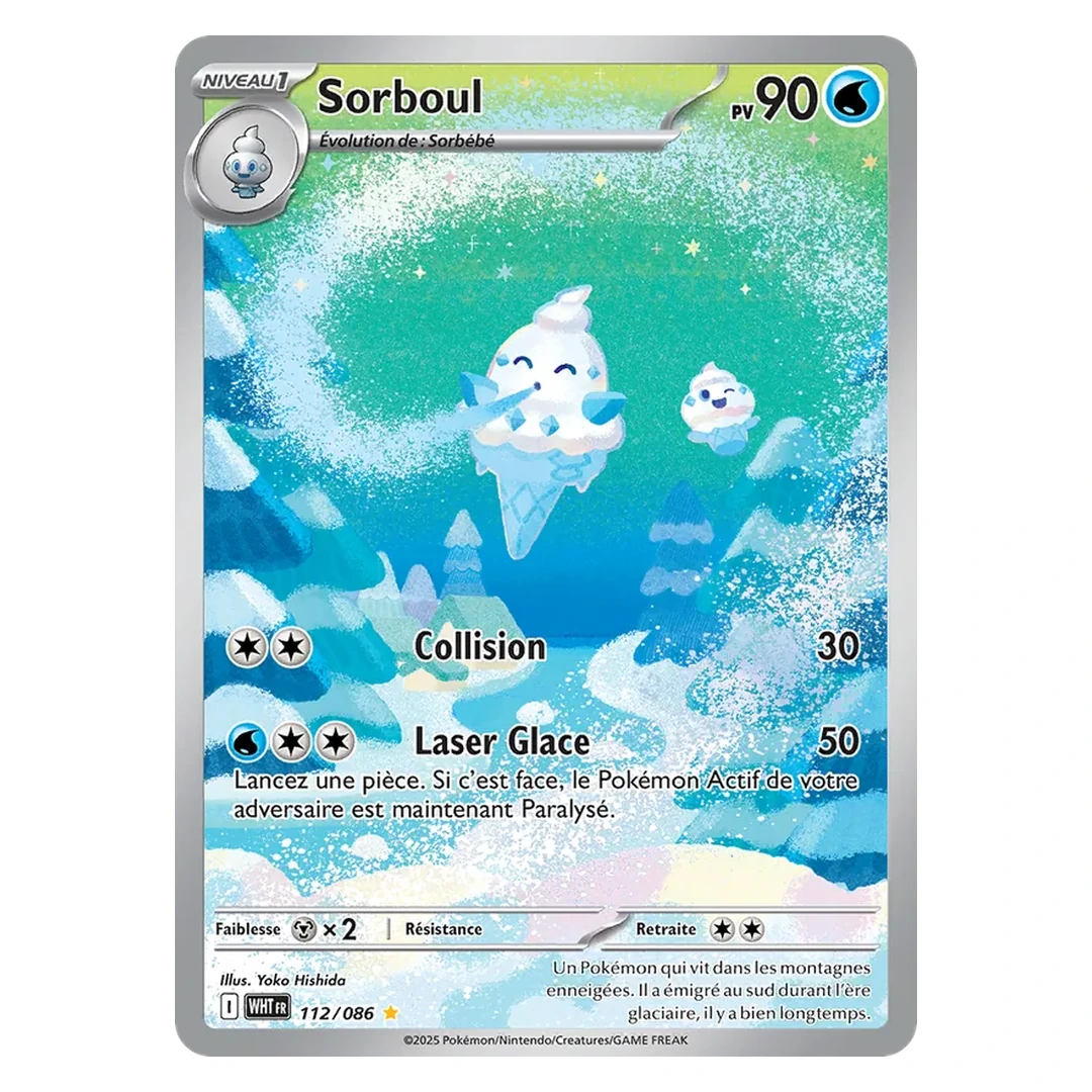 Sorboul 112/86 - Pokémon (Flamme Blanche)