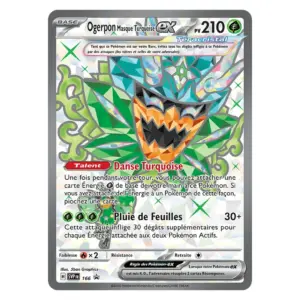 Ogerpon Masque Turquoise-ex 166/225 - Pokémon (SVP Black Star Promos)