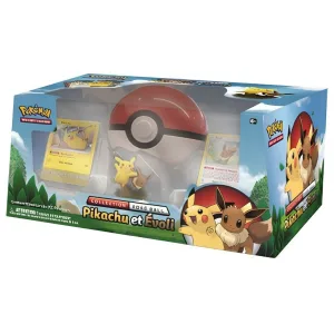 Coffret Collection Poké Ball Pikachu et Évoli