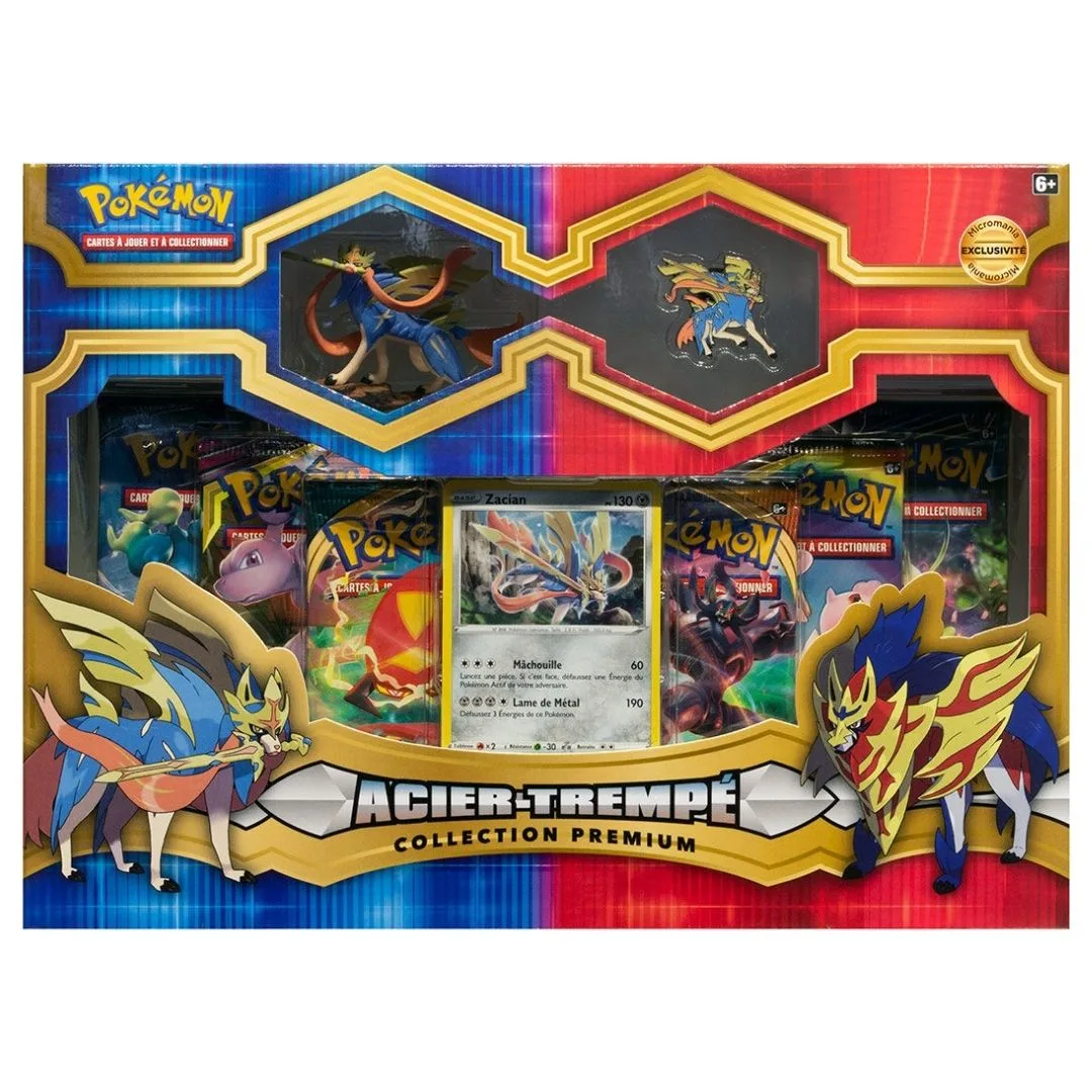 Coffret Zacian Acier Trempé