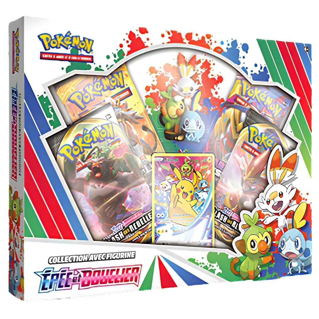 Coffret Figurine Épée et Bouclier