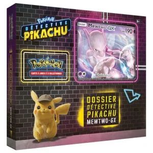 Dossier Détective Pikachu Mewtwo GX