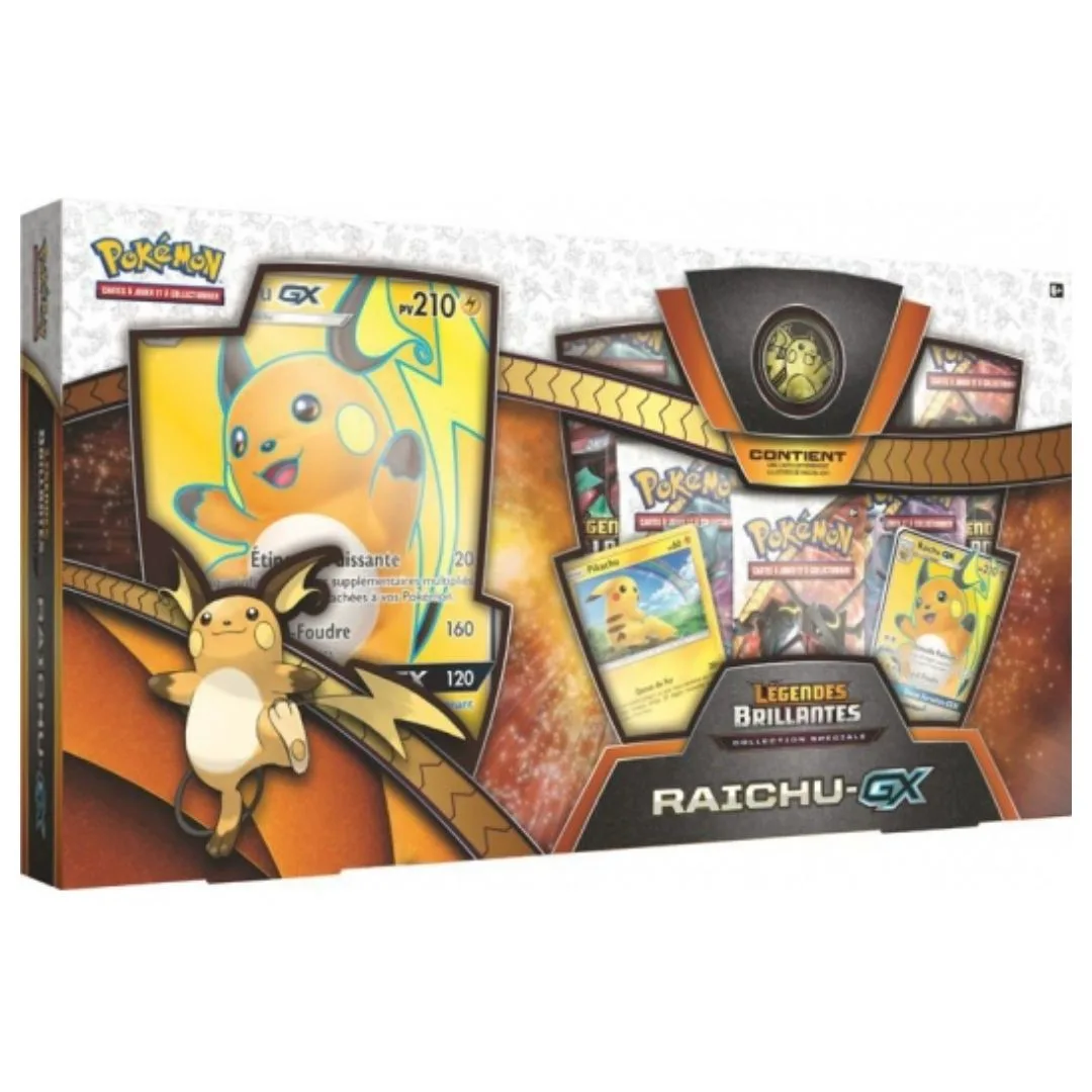 Coffret Raichu GX Légendes Brillantes