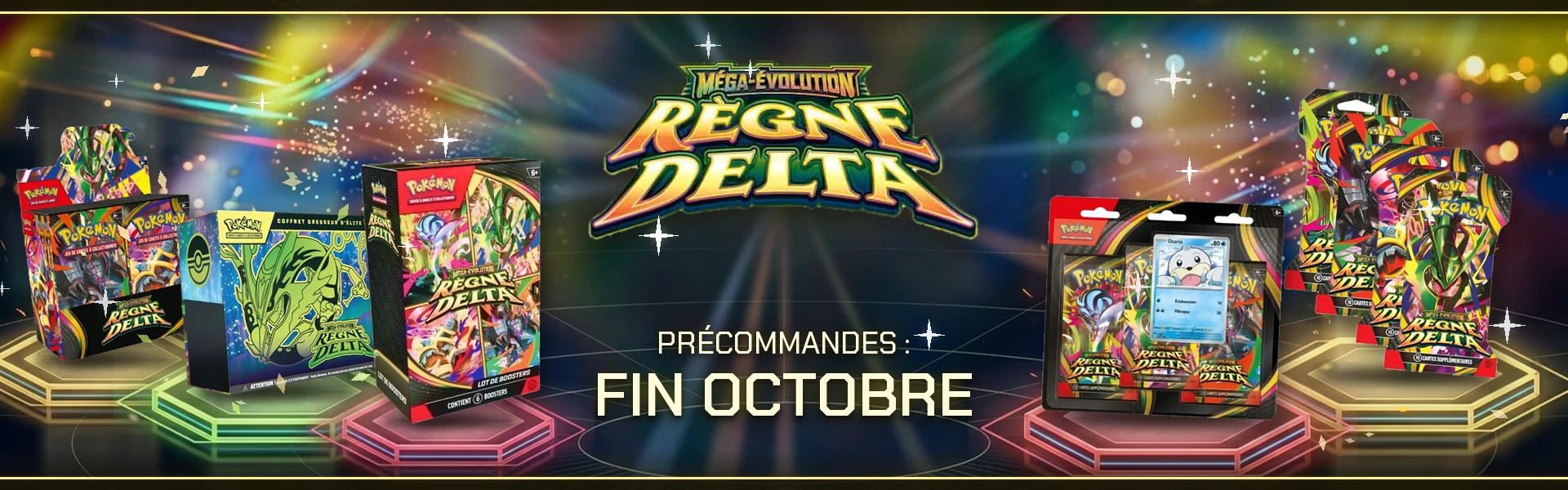 Bannière Pokémon ME06 Règne Delta : Le Guide Complet et Produits Scellés